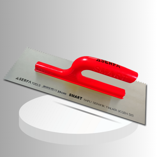 30 cm Red Smart Üçgen Dişli Mala Yay Çeliği